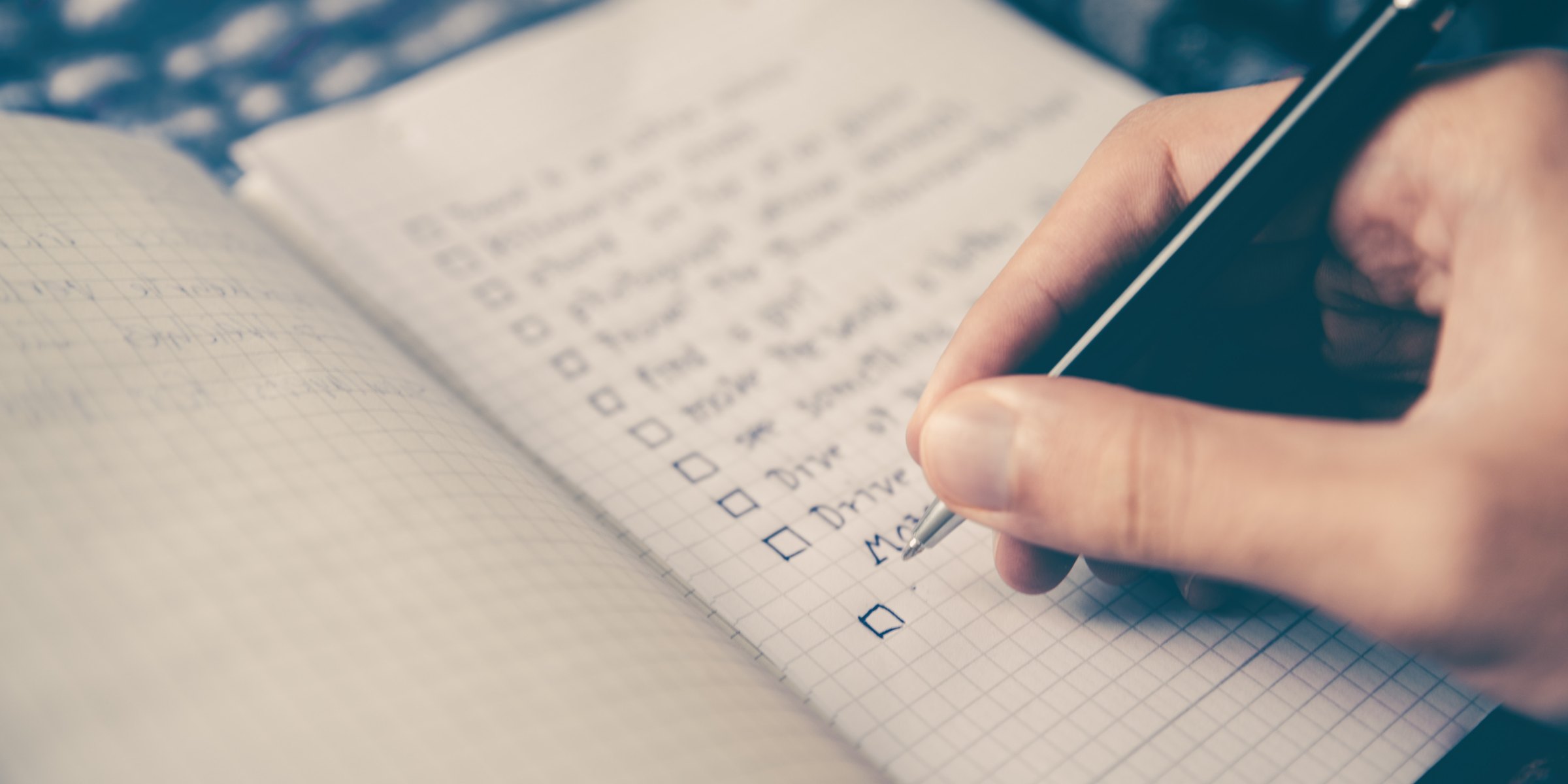 checklist for work management